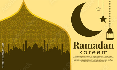 Ramadan Kareem Background - Celebrate with Style and Elegance