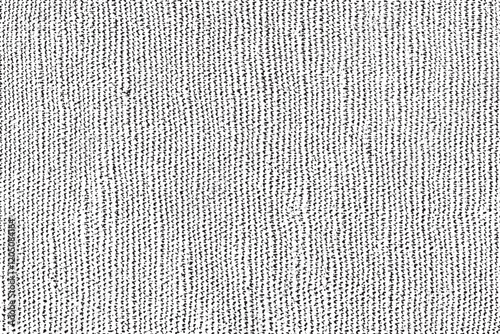 Vertical fibers of old fabric. Vector illustration. Natural surface background