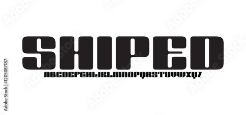 Abstract digital modern alphabet fonts. Typography technology electronic, sport, music, future creative font. vector illustraion
