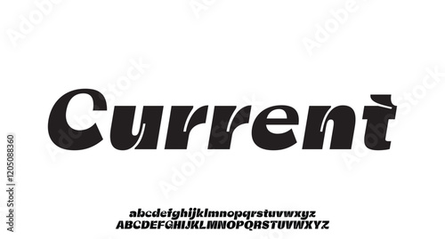 Minimal modern alphabet fonts. Typography minimalist urban digital fashion future creative logo font. vector illustration
