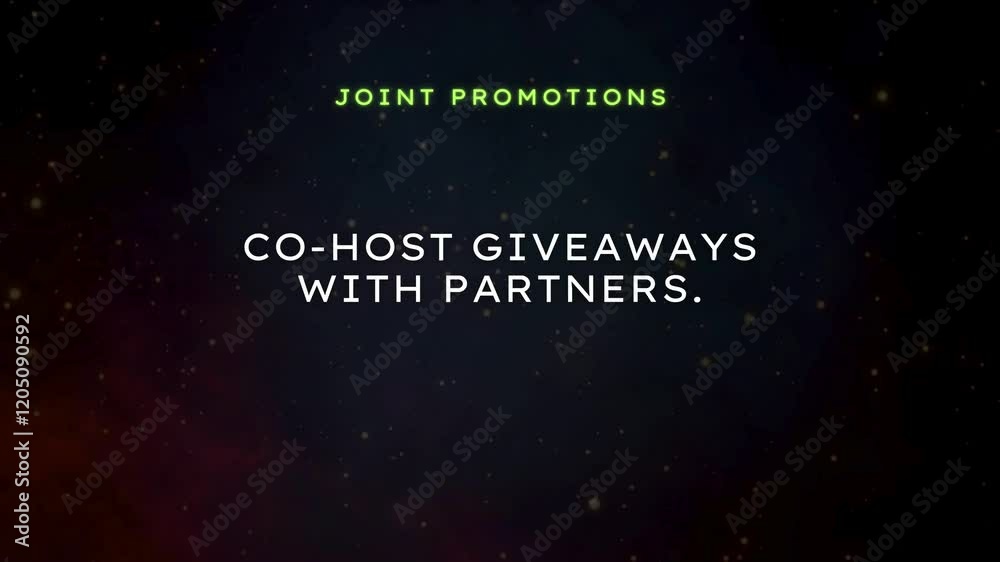 Joint Promotions Co-host giveaways with partnersbusiness promotional video template .mp4 Joint Promotions Co-host giveaways with partnersbusiness promotional video template .mp4