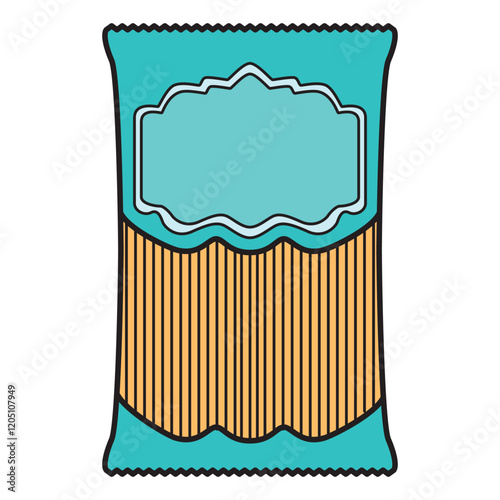 Hand Drawing of Pasta with Delicious and Detailed Charm: A vibrant illustration showcasing artisanal pasta with intricate textures and mouthwatering details that evoke culinary delight.