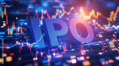 IPO Initial Public Offering Stock Market Investment Finance Growth Digital risk money future wealth photo
