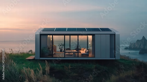 Modern Minimalist Tiny Home on Water