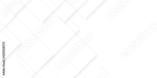 Abstract background seamless with lines and technology square triangle geometric texture background. White geometric minimal and rectangle shape banner design. Modern background used about technology.