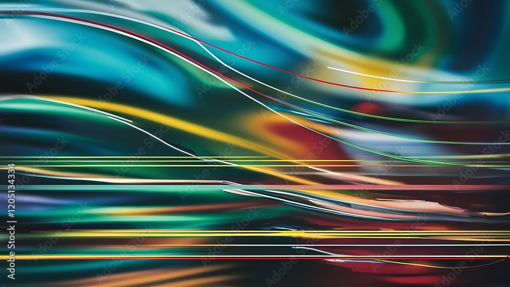 Blurry bright background abstraction with coloured lines Blurry bright background abstraction with coloured lines