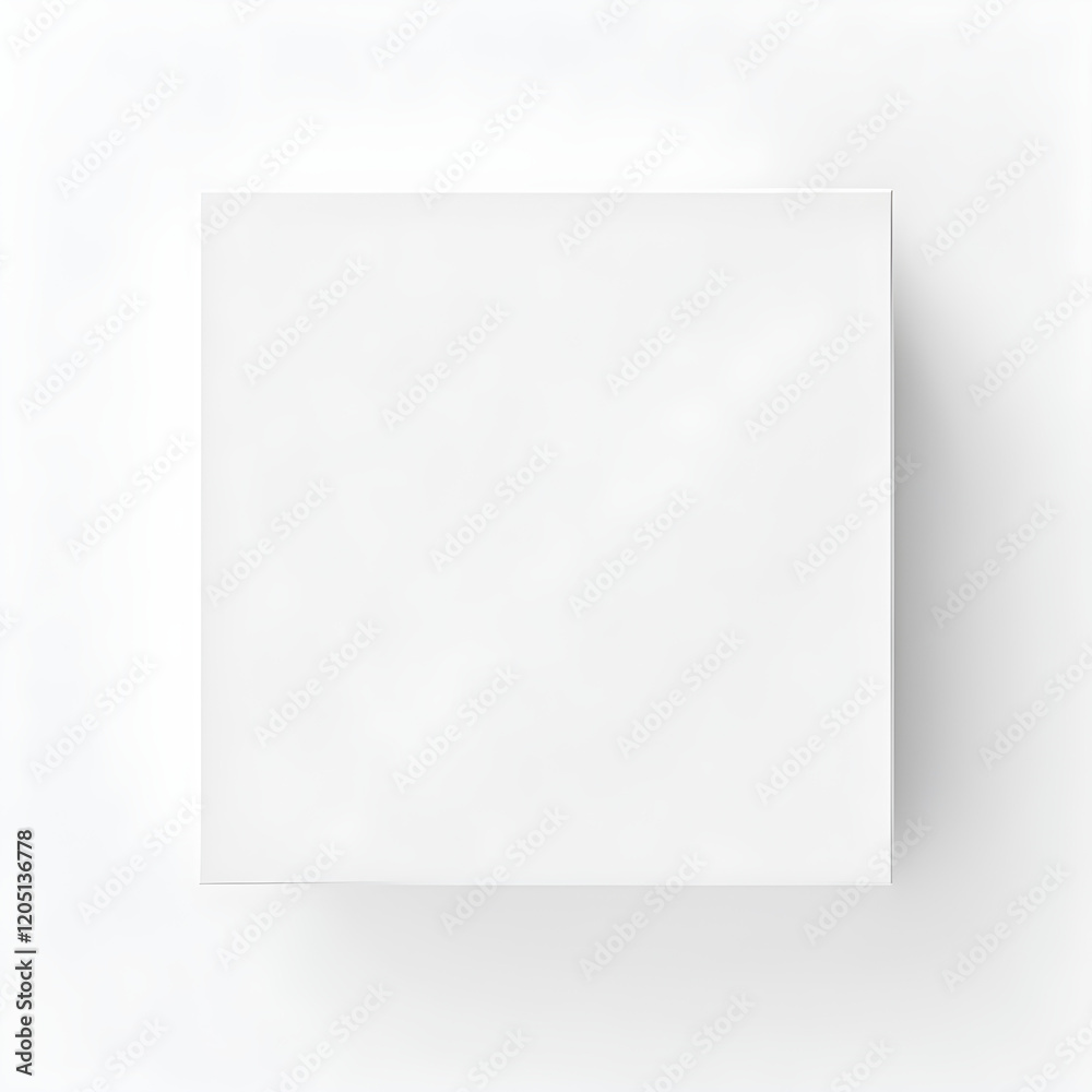 White square box. High resolution isolated white White square box. High resolution isolated white