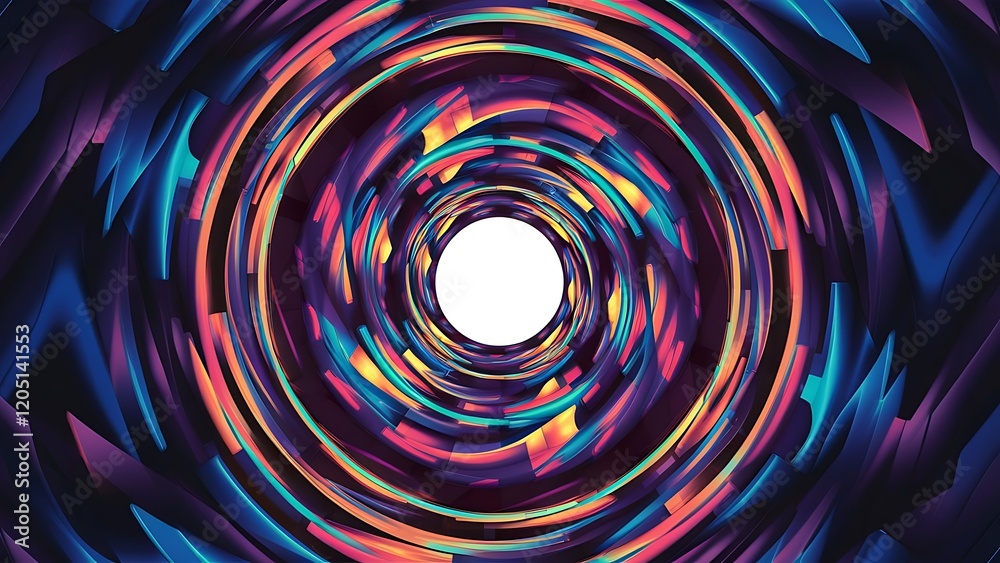 Circle abstract background. Wallpaper, banner, background, landing page, wall art, invitation, print, poster Circle abstract background. Wallpaper, banner, background, landing page, wall art, invitation, print, poster