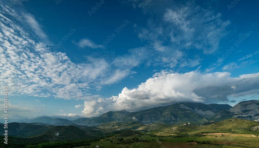 Fototapeta premium A breathtaking panorama that inspires creativity. 