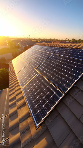 Solar Panels Capture Sunlig...