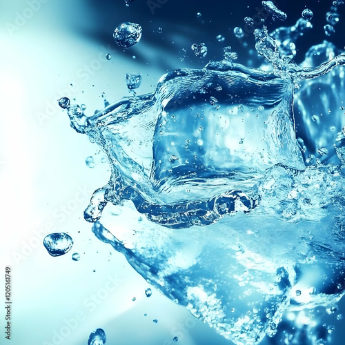 Ice Cube Splits and Splashe...