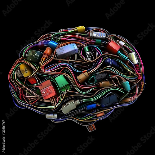 Brain of Wires and Componen...