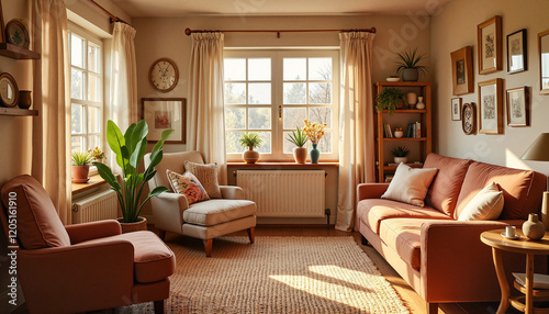 Wallpaper Mural Woman working focused on computer at home office Torontodigital.ca