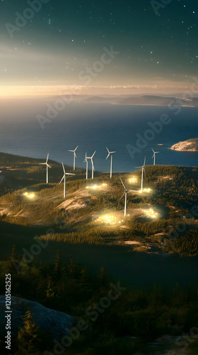 Wind Turbines Generate Clea...