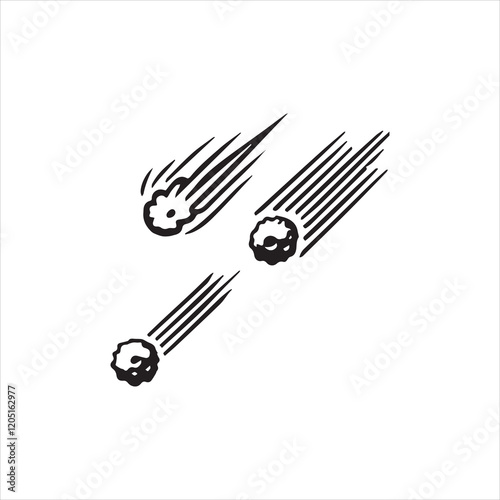 vector illustration of a fork