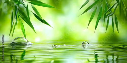 Tranquil Water Ripples Belo...