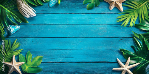 Tropical Summer Background ...