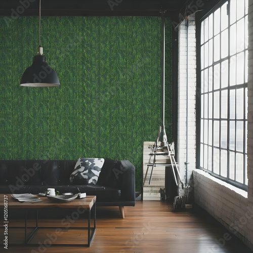 Modern Living Room Interior...