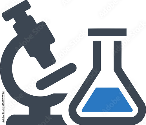 Microscope Flask Icon