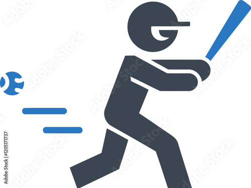 Baseball Batter Icon