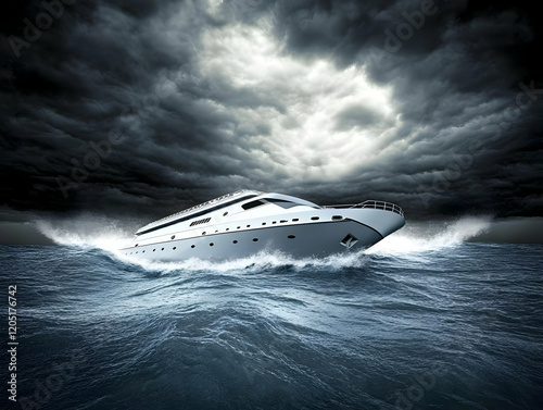 Luxury Yacht Battles Throug...