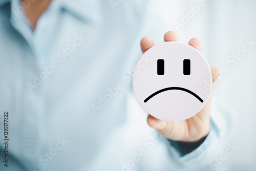 Concept good business includes handling both compliments complaints from customers ensuring employee satisfaction addressing negative feedback to prevent mental strain customer dislike with sad face
