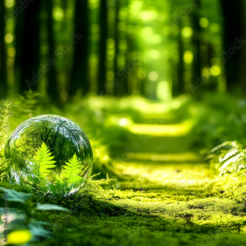Crystal Ball Reflects Lush ...
