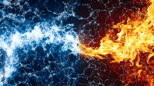 Abstract Background of Fire...