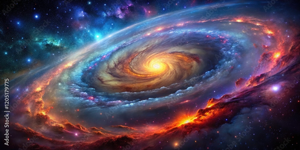 Deep space exploration unveils vibrant galaxies and breathtaking cosmic wonders in the dark. Deep space exploration unveils vibrant galaxies and breathtaking cosmic wonders in the dark.