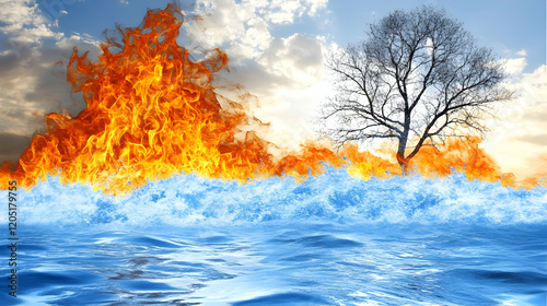 Fire and Water Clash with B...