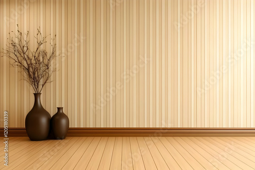Empty Room Interior Illustr...
