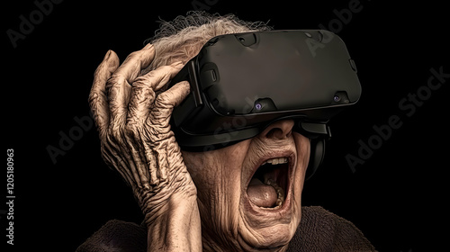 Elderly Woman Experiences V...