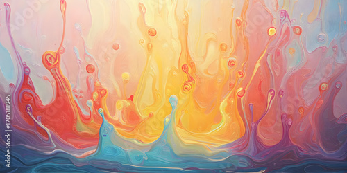 Abstract Background Display...