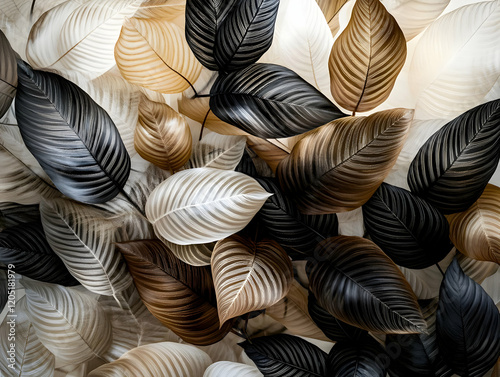 Striking Leaf Pattern Creat...