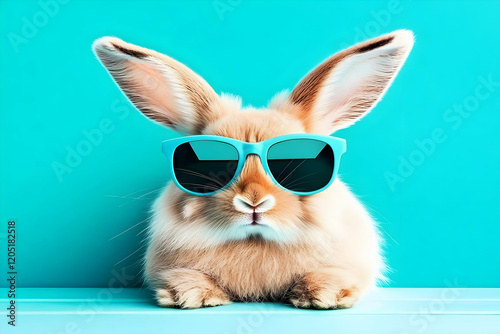 Stylish Rabbit Wearing Sung...