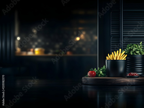 French Fries, Tomato, Basil...
