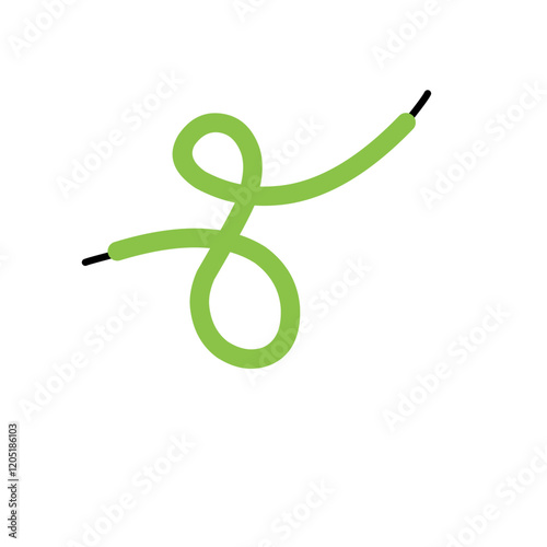 green shoelaces