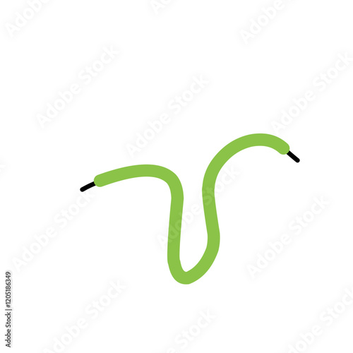green shoelaces