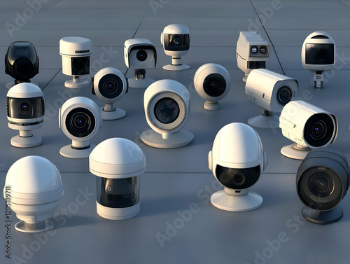 Diverse Array of Futuristic...