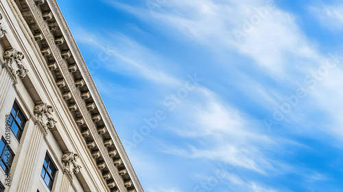 Aerial view of the Federal Reserve building exterior, Washington D.C.
 photo