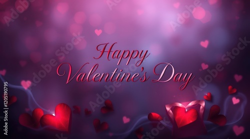 A festive vector illustration of a red heart with decorative elements, perfect for Valentine's Day greeting cards or party flyers