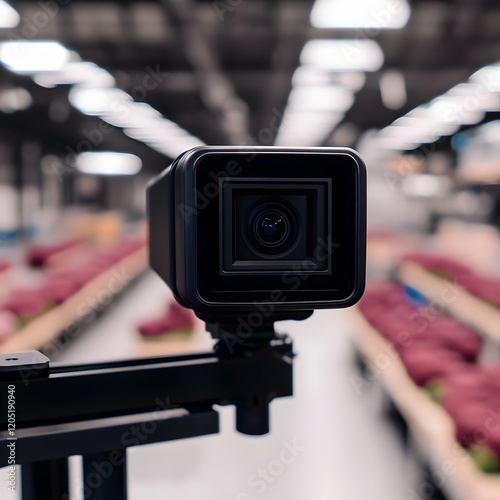 Security Camera Monitors a ...