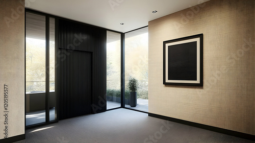 Modern Interior Hallway wit...