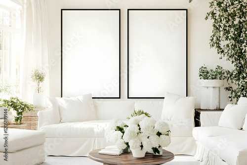 Two Blank Frame Mockups in ...