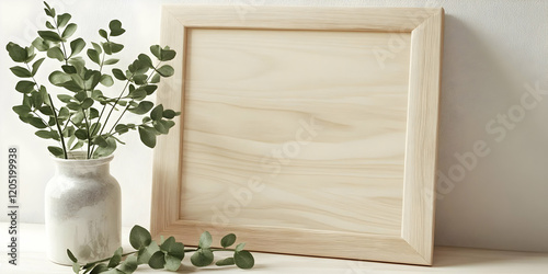Blank Wooden Picture Frame ...