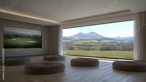 Serene Meditation Room Over...