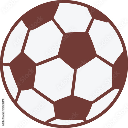 handdraw sport equipment football illustration