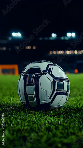 Futuristic Soccer Ball Rest...