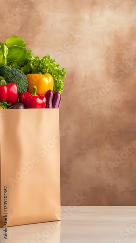 Fresh Vegetables Overflow a...