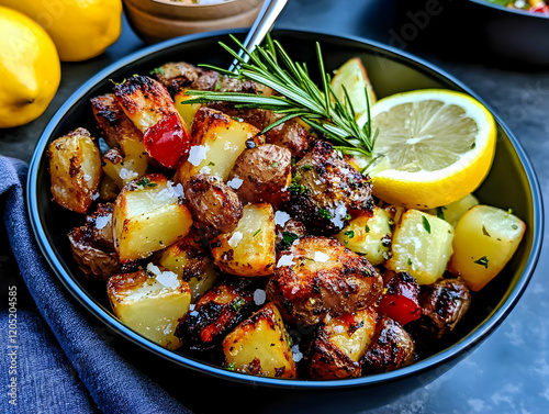 Roasted Potatoes with Rosem...